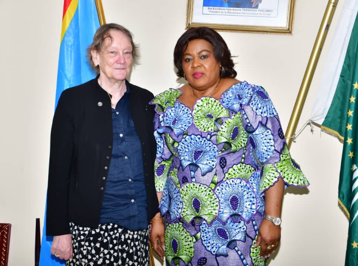 Défense des droits des victimes d’exploitations sexuelles par le personnel de l’ONU Justice : Rose Mutombo échange avec Jane Frances Connors